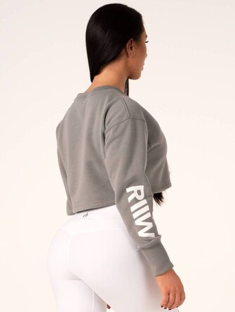 Кофта Ryderwear Resort Cropped Sweater Grey