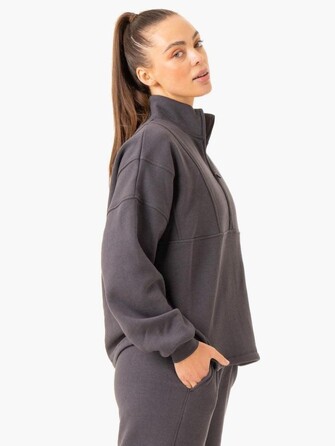 Толстовка Sideline Half Zip Jumper - Charcoal