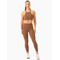 Топ Transform Reversible Sports Crop - Chocolate Zebra