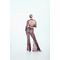 SILHOUETTE PANTS Mocha brown mesh_ коричневий мокко сітка