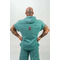 Безрукавка Nebbia Hooded T-shirt Gym Rag top CHAMPION Green 706