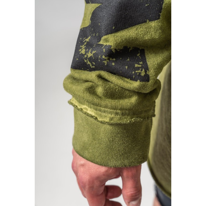 Худі Nebbia Washed-off Oversized Pullover Hoodie NO BS Green 371