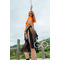 Комплект для pole dance ArtGO Sport Wild: crop-top та кюлоти з біфлексу