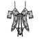 Бебідолл Jennifairy babydoll L / LX чорний