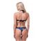 Купальний Nebbia топ Earth Powered bikini - top Ocean Blue 556