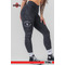 Легінси Nebbia Washed High Waisted Leggings GYM WARRIOR Black 776