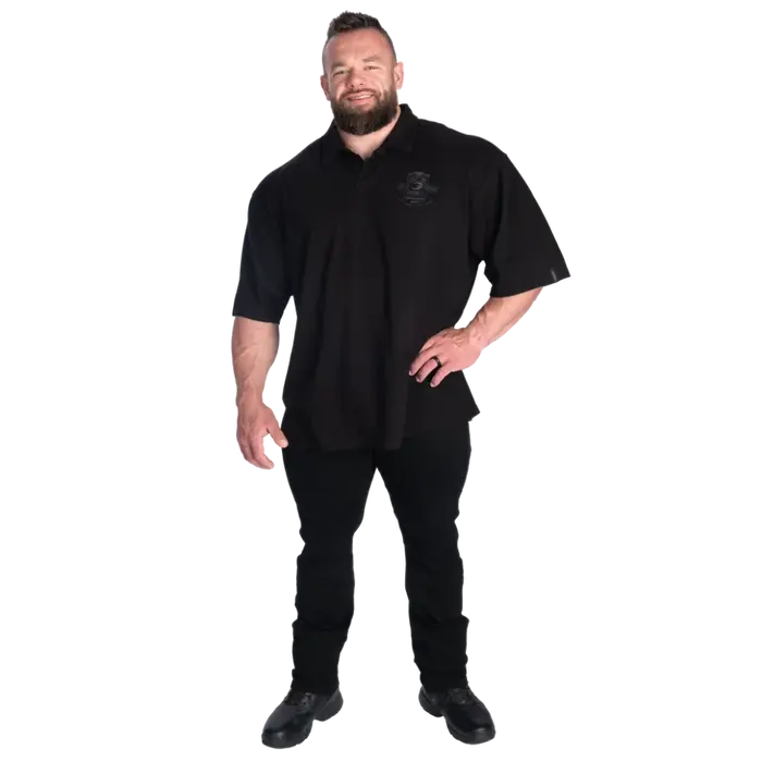 Футболка-поло GASP NC Polo Iron Tee 221105 Black