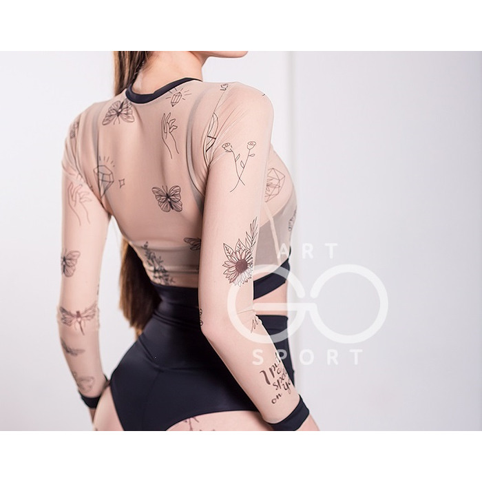 Рашгард жіночий для плавання 'ТАТУ”