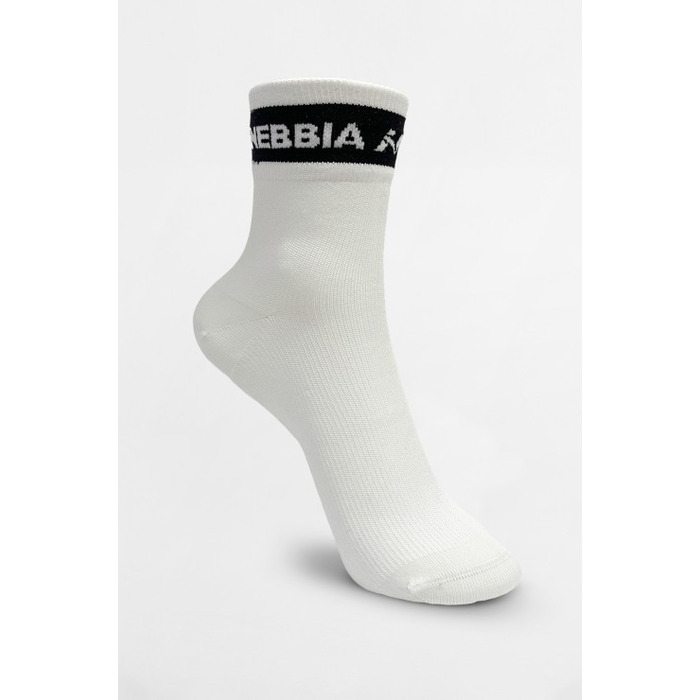 Носки NEBBIA 'HI-TECH' crew socks White 129