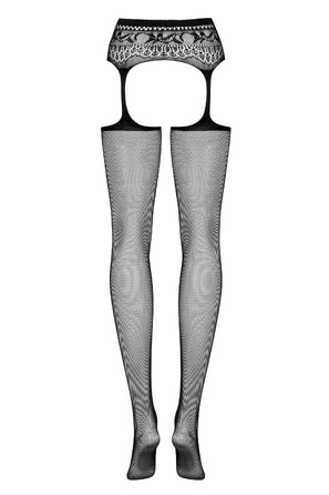 Панчохи з поясом Garter stockings S307 XL/XXL