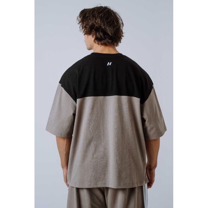 Футболка Nebbia Oversized Tee POWER Light Brown ASH 898