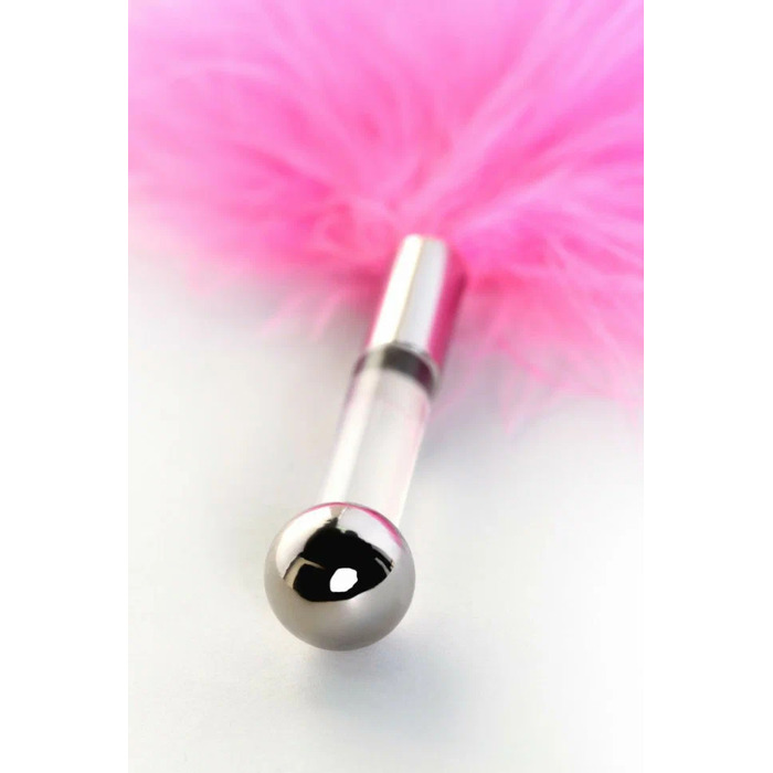 Пушок на короткой ручке Runye, розовый