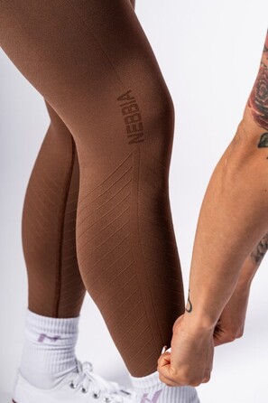 Легінси Nebbia High Waisted Push-Up Leggings TOTALLY SEAMLESS Brown 303