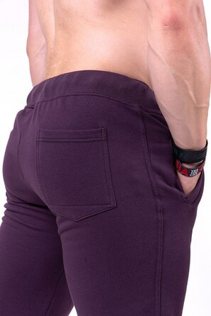 Спортивні штани Nebbia Gym Hero joggers 153 bordo