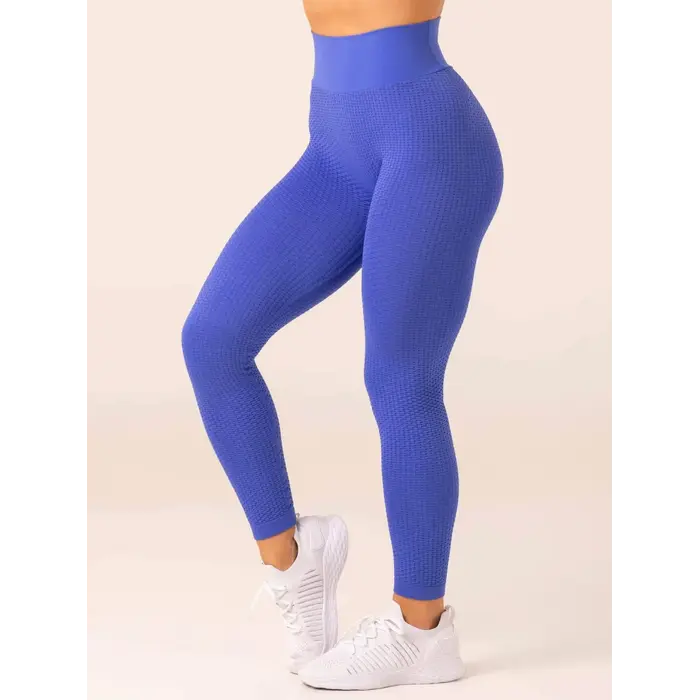 Леггинсы Ryderwear Honeycomb Scrunch Seamless Leggings - Cobalt