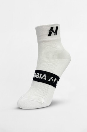 Носки NEBBIA 'EXTRA PUSH' Crew Socks White 128
