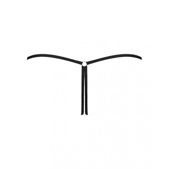 Трусики Obsessive Remediosa S/M Black