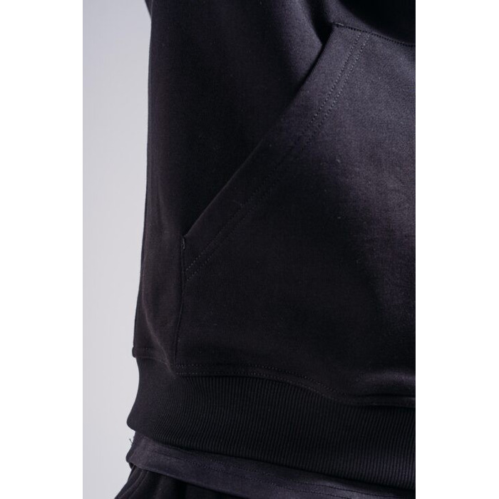 Спортивна кофта Nebbia Zipper Hoodie with Embroidery PRIMAL Black 884