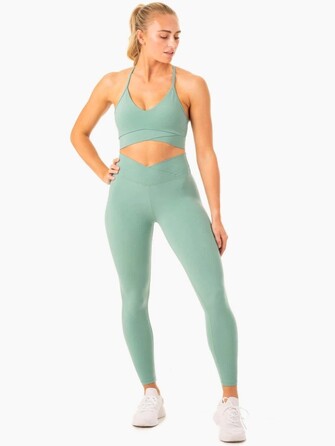 Легінси Serene Cross Over Scrunch Leggings - Green