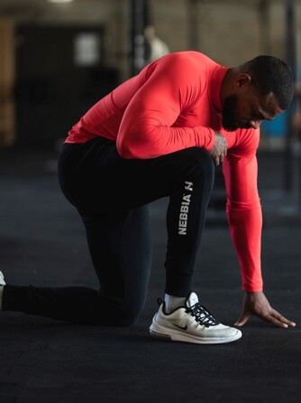 Штани Slim sweatpants with zip pockets 'Re-gain” 320 Black