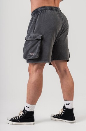 Шорти Nebbia Washed Loose Fit Cargo Shorts LEGACY Black 787