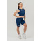 Топ Nebbia Cropped tank top GYM THERAPY Dark Blue 618 Blue Dark