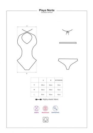 Купальник Obsessive Playa Norte S