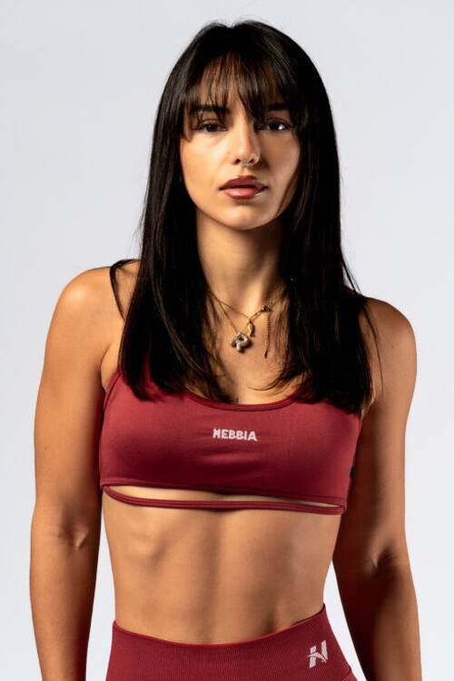 Топ Nebbia Open-Back Sports Bra POWER Red 890