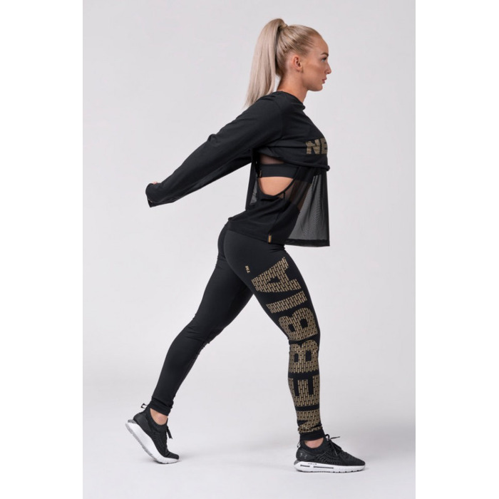 Легінси Gold NEBBIA print leggings 827 Black