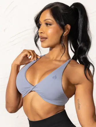 Топ Ryderwear NKD Twist Sports Bra - Denim Blue
