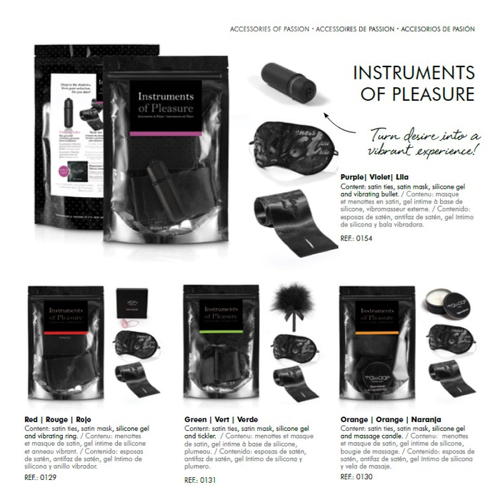 Пов'язка-стрічка із сатину 2-в-1 Bijoux Indiscrets