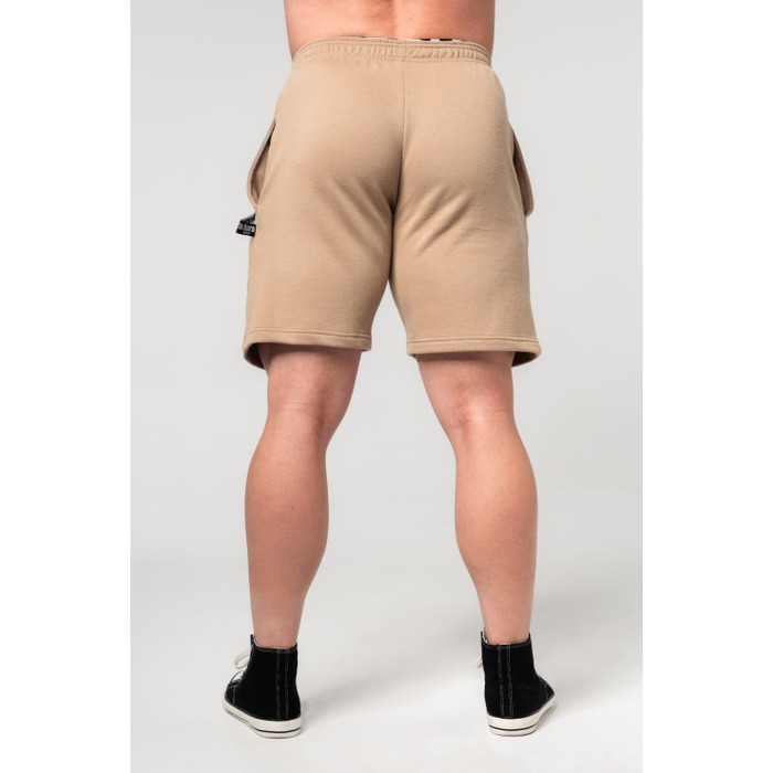 Шорти Nebbia Gym Sweatshorts GYM BRO Light Brown 352