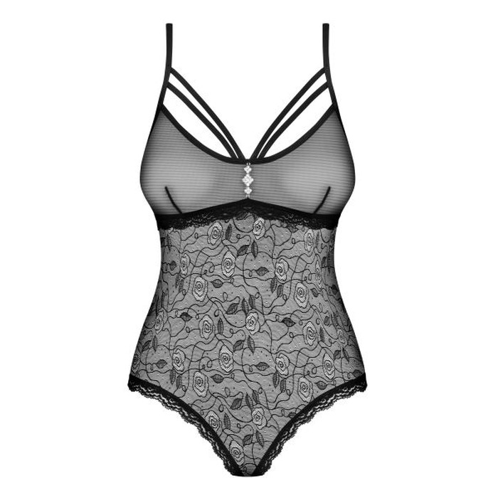 Боди Секси Obsessive 818-TED-1 Crotchless teddy L/XL