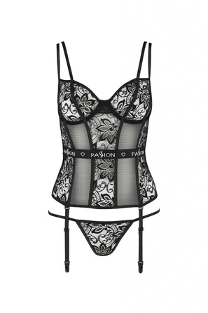 Корсет LETICIA CORSET black S/M - Passion