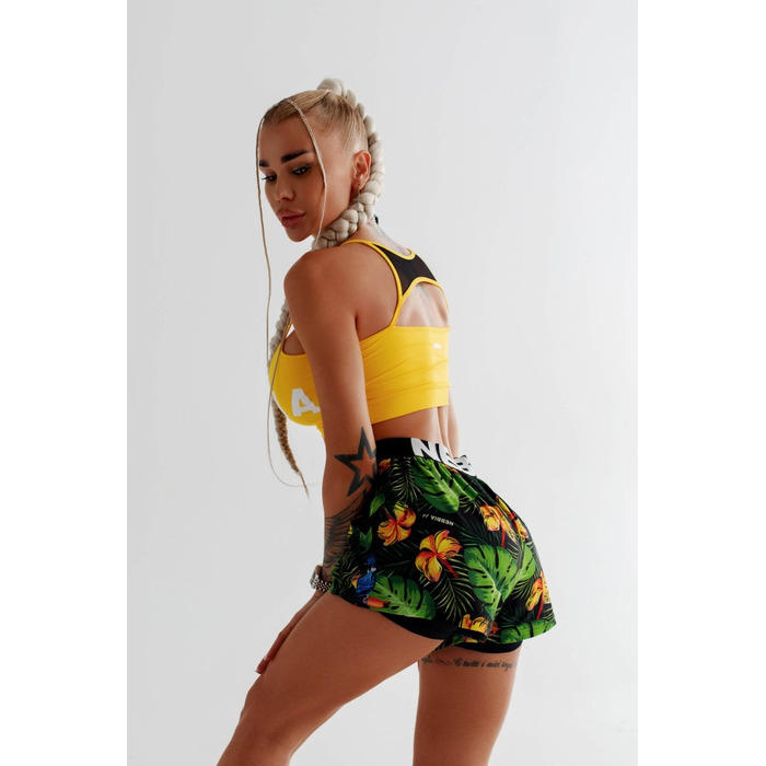 Шорты Nebbia High-Energy Double Layer Shorts Jungle Green 563