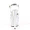 Босоніжки Pleaser Adore-709-2G на підборах 7 дюймів, 2 3/4 дюйма з ремінцем на щиколотці, з блискітками та блискітками, сріблясті