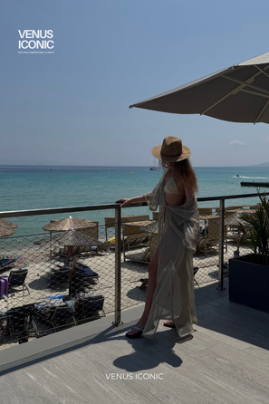 Парео Venus Iconic Marmoris – Легка накидка з сітки для пляжу