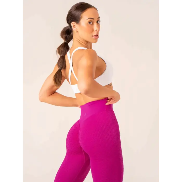 Леггинсы Ryderwear Honeycomb Scrunch Seamless Leggings - Fuchsia
