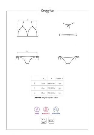 Купальник Obsessive Costarica black S