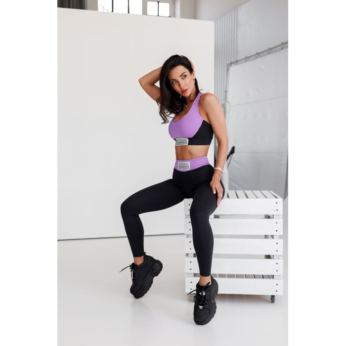 Легінси High Waisted Designer Leggings SIGNATURE Black 463