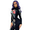 Комбінезон скелет із квітковим принтом Leg Avenue Floral skeleton catsuit M