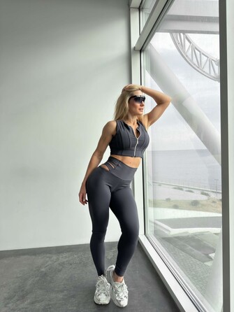 Легінси Legging Victory Fitzona Grafit 14817