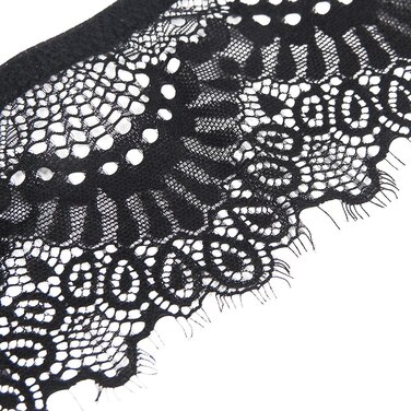 Черные эластичные трусики Star Night и пояс для чулок с высокой талией