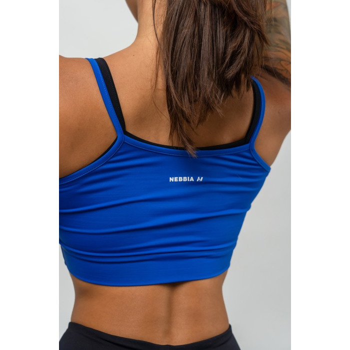 Топ Nebbia Double Layer Light-Support Sports Bra Flex Blue 241