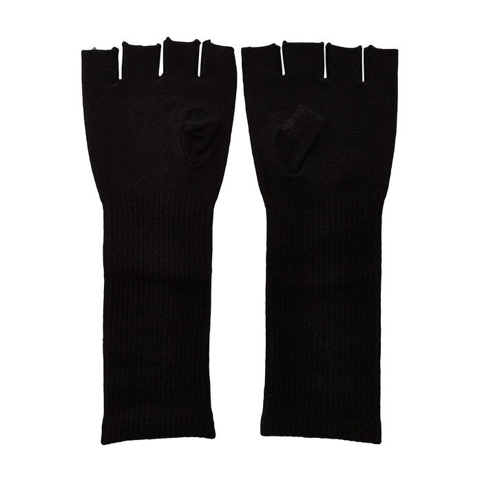 Рукавички без пальців Leg Avenue Skeleton Fingerless Gloves, чорні, O/S