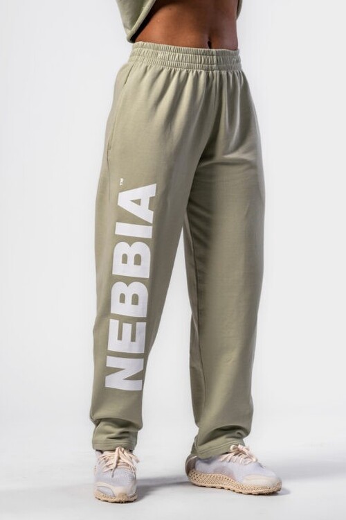 Штани Nebbia Loose-Fit Baggy Pants BOYFRIEND STYLE Light Green 432