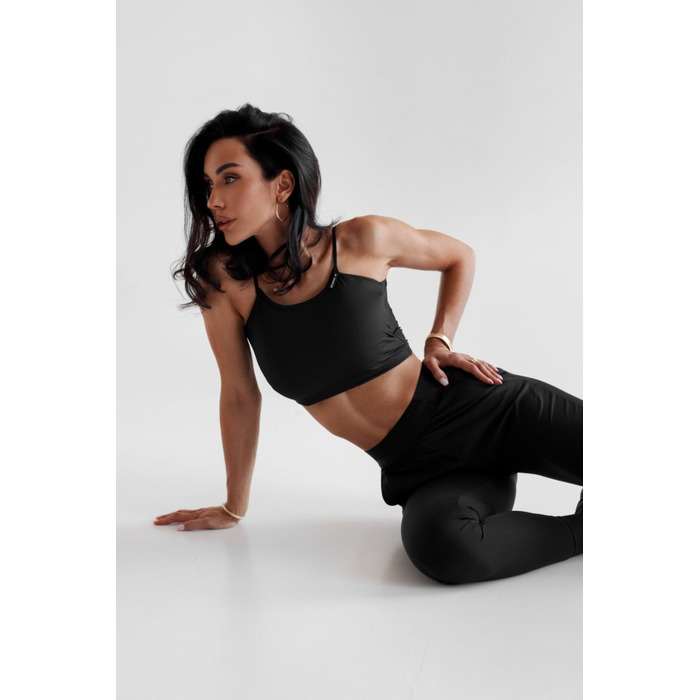 Майка High-Support Crop Tank TIMELESS Black 474