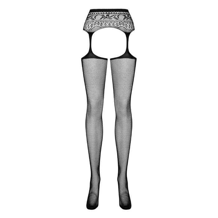 Панчохи з поясом Garter stockings S307 XL/XXL