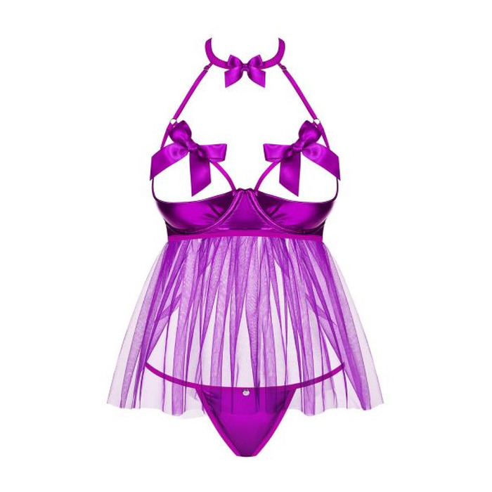 Бебідолл Obsessive Delishya babydoll purple S / M