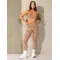 Леггинсы Ryderwear Empower High Waisted Leggings - Mocha Leopard